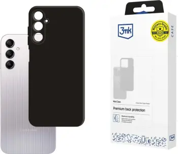 Mbrojtëse telefoni 3MK Matt Case Samsung Galaxy A14 4G, 1.2mm, korniza të ngritura, transparente mat