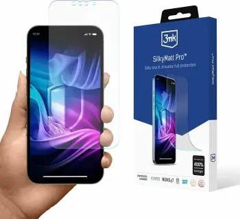 Folje mbrojtëse matte 3MK Silky Matt Pro, për Apple iPhone 14, transparente