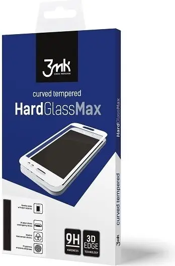 Xham mbrojtës 3MK HardGlass Max Privacy për iPhone 8, 0.3 mm, 9H, i zi