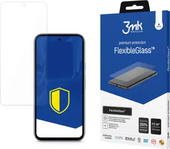 Mbështjellës xhami fleksibil 3MK Google Pixel 8A 5G, transparent
