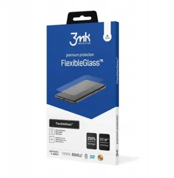 Mbështjellës ekrani 3MK FlexibleGlass për Motorola Moto G56 Moto C, xham hibrid, transparent