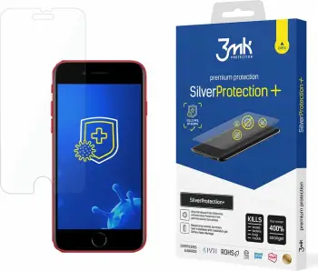 Mbështjellës ekran 3mk SilverProtection+ për iPhone 7/8/SE 2020/2022, Transparent