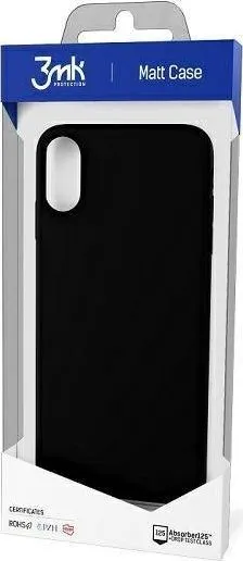 Mbrojtës celulari 3MK Matt për Realme V15, i zi - 1
