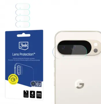 Mbrojtës kamere 3MK Lens Protection për Google Pixel 10 Pro XL, xham mbrojtës lente, transparent
