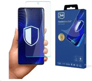 Folje mbrojtëse 3MK Hybrid Glass FlexibleGlass Pro për Redmi 13 5G Xiaomi Redmi 13C 5G, për ekran, transparente