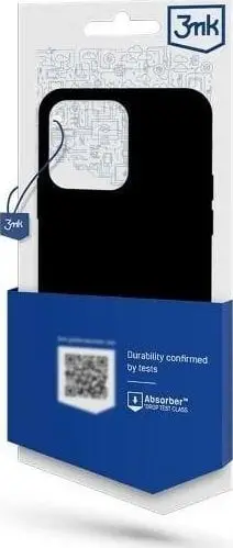 Mbulesë telefoni 3MK Matt Case për Samsung Galaxy S23 Ultra, TPU, e zezë