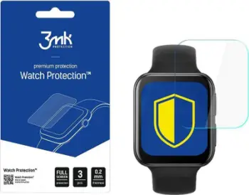 Folie mbrojtëse 3MK ARC për Oppo Watch 2 42mm, transparente