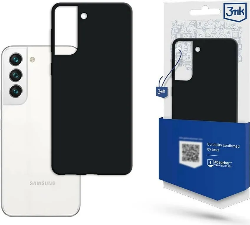 Maskë mbrojtëse 3MK Matt Case Samsung Galaxy S23 Plus, TPU, mat, e zezë - 1