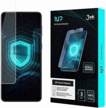 Fletë mbrojtëse ekrani 3MK 1UP për Xiaomi Redmi Note 11 Pro 5G Pro Plus 5G, gaming, set 3 copë, transparente