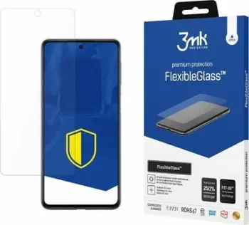 Mbrojtës ekrani 3MK FlexibleGlass për Samsung Galaxy M53 5G, xham hibrid, transparencë e lartë