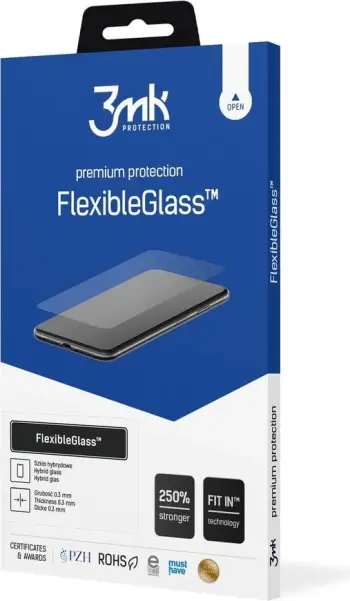 Xham mbrojtës 3MK FlexibleGlass për PocketBook Touch Lux 5, hibrid, transparent