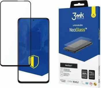 Mbrojtëse ekrani 3MK NeoGlass për Xiaomi Redmi Note 11 Pro 5G Pro Plus 5G, xham fleksibël, e zezë