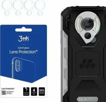 Xham mbrojtës për kamerë 3MK Lens Protect për Oukitel WP16, 4 copë