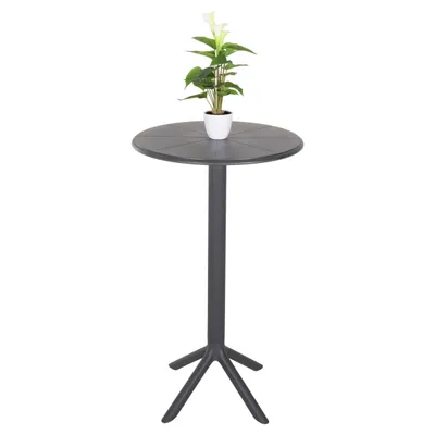 Tavolinë bari TERRIN FH6126.20, 60x106 cm, hiri - 1