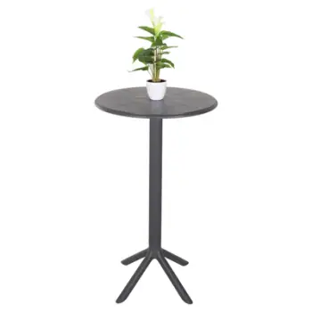 Tavolinë bari TERRIN FH6126.20, 60x106 cm, hiri