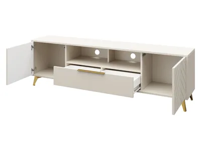 Komodë për TV Siprynt 2D1SZ (204 x 60 x 40) - 3