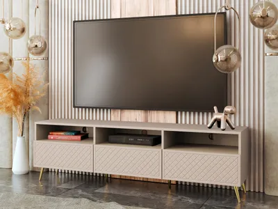 Komodë për TV Borunti 3K (195 x 57 x 42) - 2