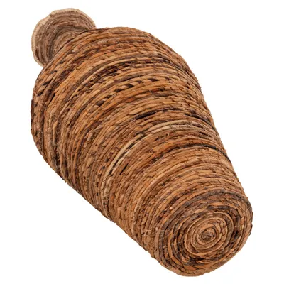Vazo dekorative për dysheme, FH7836, ngjyrë kafe, Φ43x100H cm - 3
