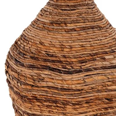 Vazo dekorative për dysheme, FH7836, ngjyrë kafe, Φ43x100H cm - 5