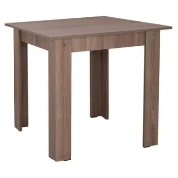 Tavolinë kuzhine KELVIN FH2427.05, ngjyrë hiri, 80x80x77