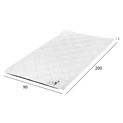Topper FH670.07 me shkumë 90x200x5H cm - 2
