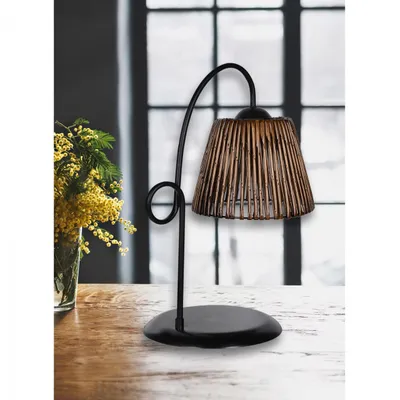 Llambë tavoline metalike, FH7490, 12x42 cm - 3