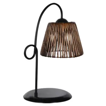 Llambë tavoline metalike, FH7490, 12x42 cm
