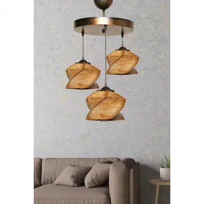 Llambë varëse për tavan, 3 copë, FH7493, 35x85 cm - 3