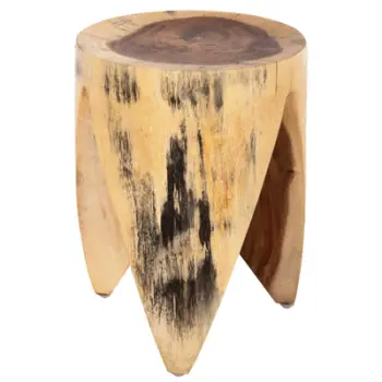 Karrige për bar ONYX FH9755 dru SUAR ngjyrë natyrale-formë kthetra Φ30Χ40Hcm
