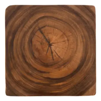 Karrige për bar GEBO FH9754, dru suar, ngjyrë arre, 35x35x46.5 cm