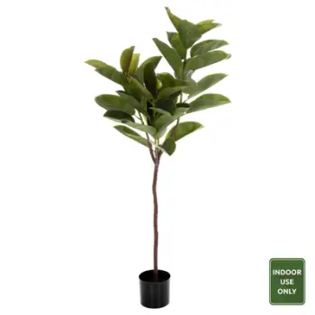 Bimë sintetike dekorative në vazo, FH4000, pemë lisi, Φ18x14,5-160H cm