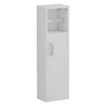 Kabinet për banjo DAMIEN FH9025.12 melaminë, ngjyrë e bardhë, 20x13x70Hcm