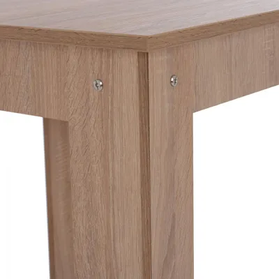 Tavolinë kuzhine KELVIN FH2427.01, ngjyrë lisi Sonama, 80x80x77 cm - 5