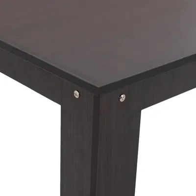Tavolinë kuzhine Kelvin, ngjyrë wenge, ΗΜ2429.02, 140x80x77 cm - 4