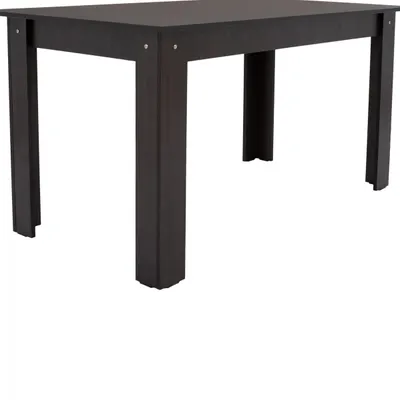 Tavolinë kuzhine Kelvin, ngjyrë wenge, ΗΜ2429.02, 140x80x77 cm - 5