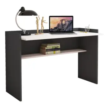 Tavolinë melamine gri-bardhë 118x58x80Hcm.FH9227.13