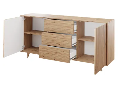 Komodë e gjerë Trikso 2D3SZ (180 x 84 x 40) - 3