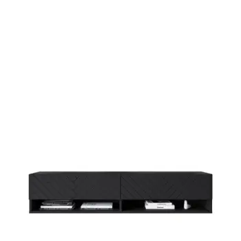 Komodë për TV A 140 MDF, zi