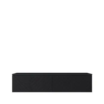 Komodë për TV D 140 MDF, zi
