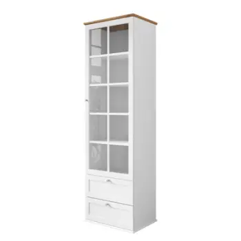 Vitrinë me xham Fritkit 2SZ1D (62 x 201 x 43)