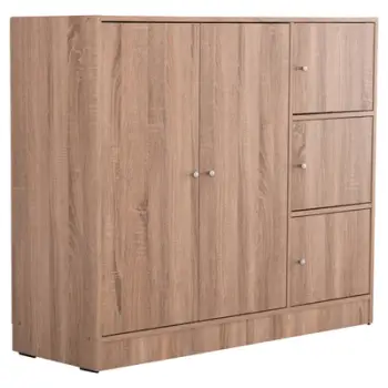 Kabinet me 4 hapësira ruajtjeje, ngjyrë lisi Sonama, MATIN FH2480.02, 117x39.5x99.5 cm