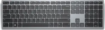 Tastierë Dell KB700, wireless, 2.4 GHz, Bluetooth 5.0, e hirtë titani
