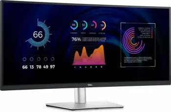 Monitor DELL P3424WE, 34.1", WQHD, i zi