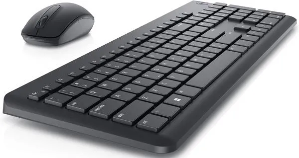 Set tastierë dhe maus DELL KM3322W, wireless, QWERTY, i zi - 1