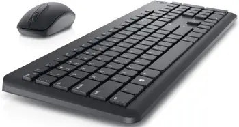 Set tastierë dhe maus DELL KM3322W, wireless, QWERTY, i zi