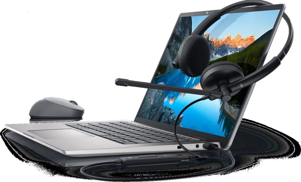 Kufje Dell Stereoheadset WH1022 On-Ear, të zeza - 4