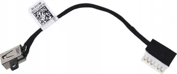 Kabllo Dell DC-IN, 11cm, e zezë