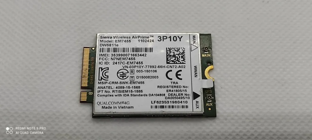 Kartë WWAN për laptop Dell E5270/E5570, 4G - 1