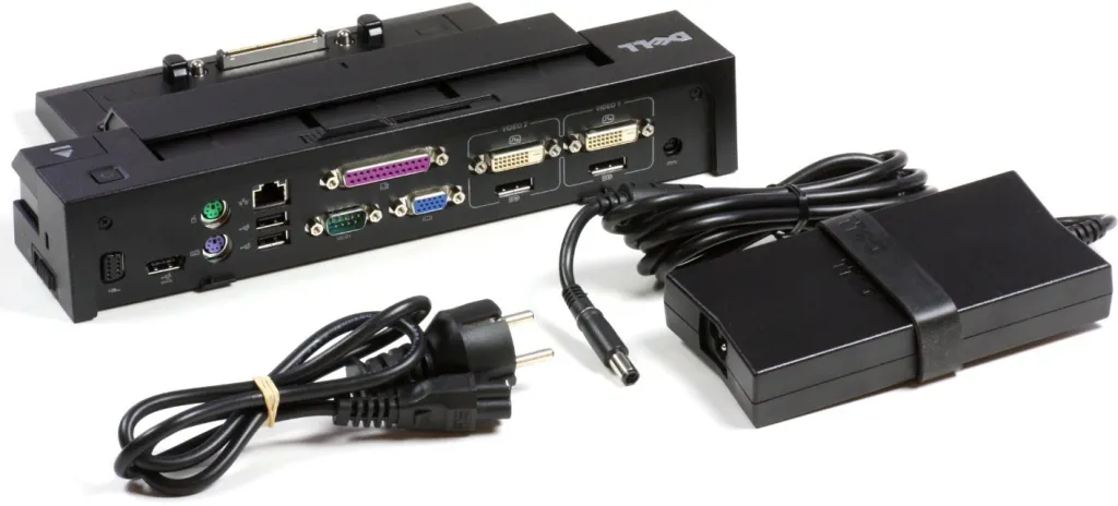 Dell E-Port Advanced Port Replicator 130W, e zezë, 452-10759 - 1