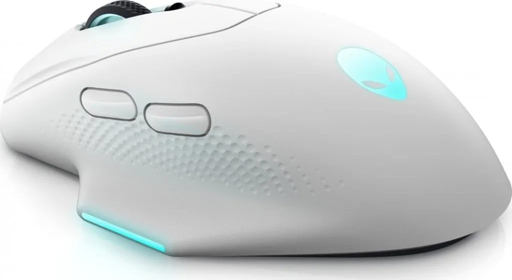 Maus Dell Alienware AW620M, i bardhë - 2